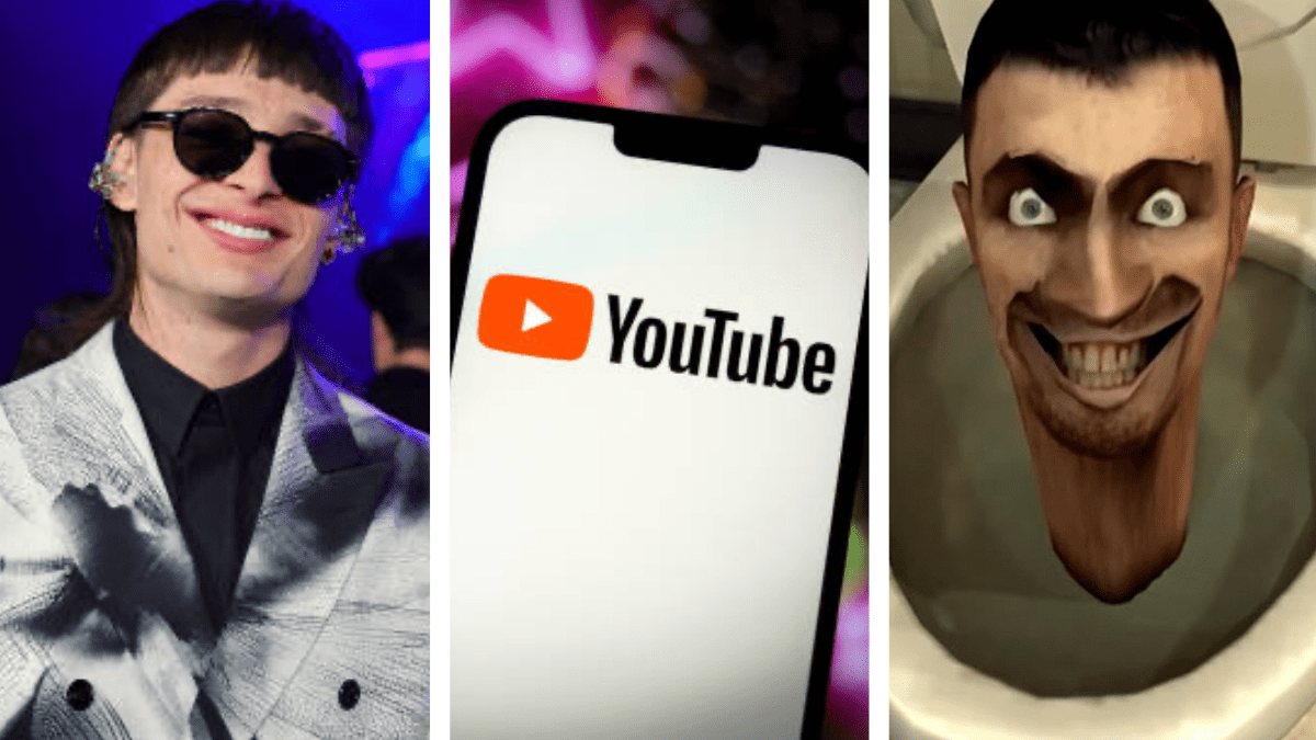 Lo más visto de YouTube 2023: Peso Pluma, Skibidi Toilet y Fede Vigevani