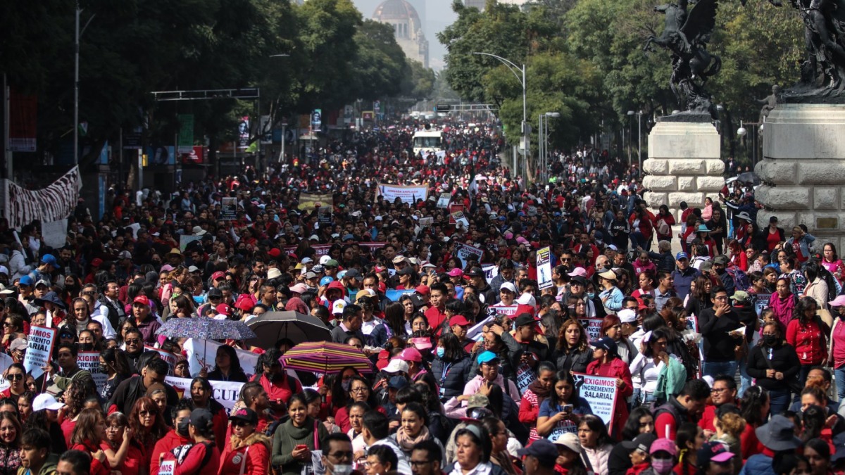 Con una marcha y siete mítines, la CDMX este 11 de enero de 2024