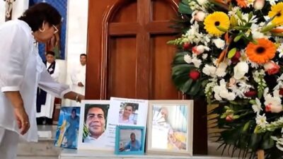Misa para fallecidos y desparecidos en Acapulco