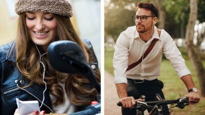 Movilidad: ¿Debo escuchar música en motocicleta o bicicleta?