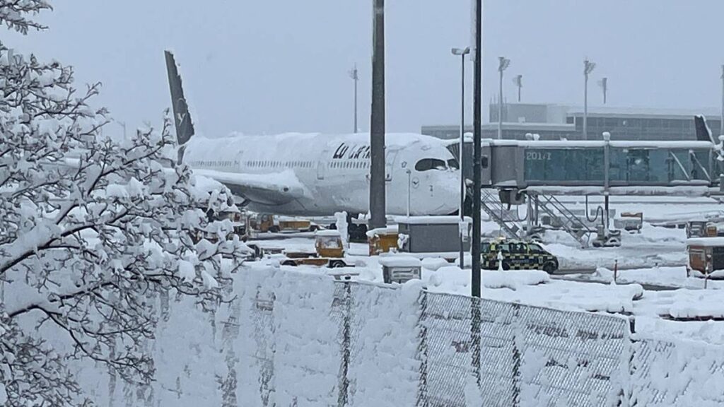 Munich Nevadas Vuelos Y Trenes