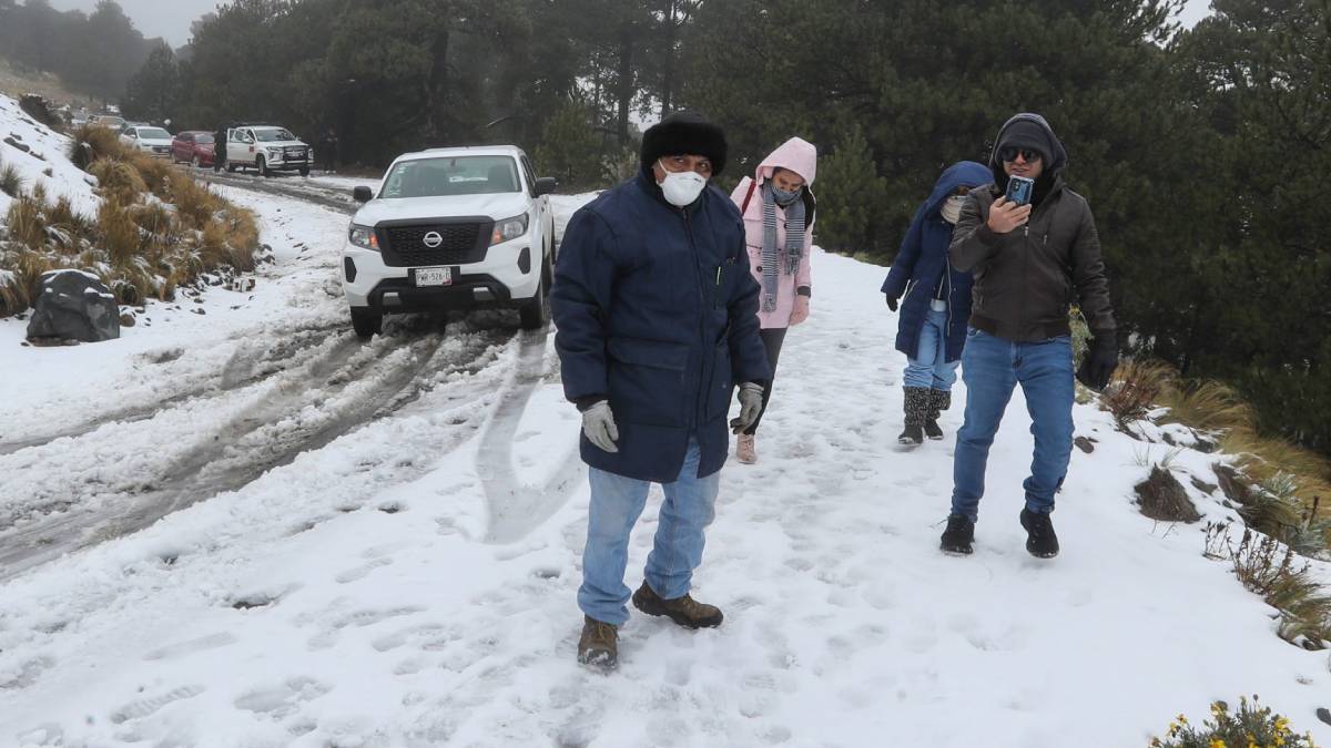 ¡Hasta nuevo aviso! Cierran acceso al Nevado de Toluca por frente frío