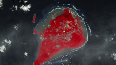 Volcán submarino de Japón vuelve hacer explosiva erupción: video