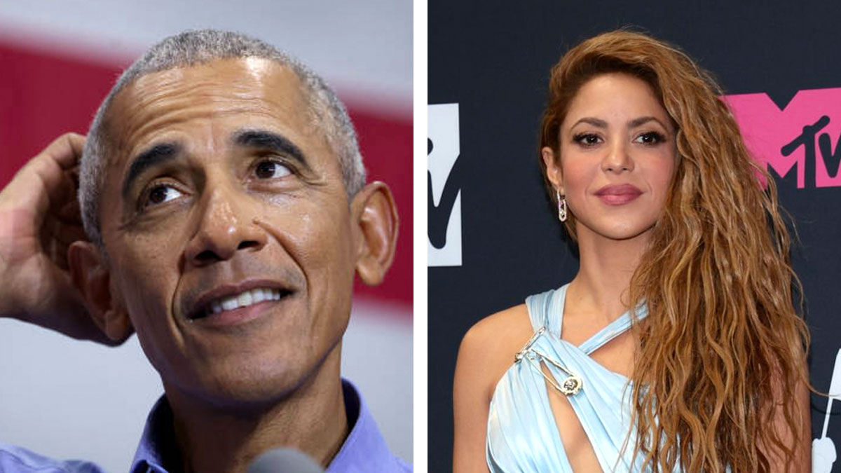 Barack Obama incluye canciones de Shakira y Peso Pluma en su lista de música favorita de 2023