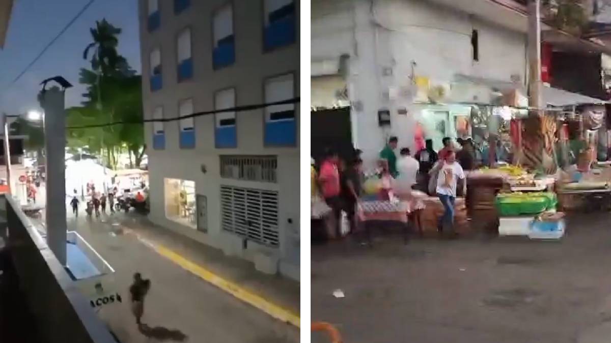 Pánico en centro de Villahermosa por detonaciones de cohetes