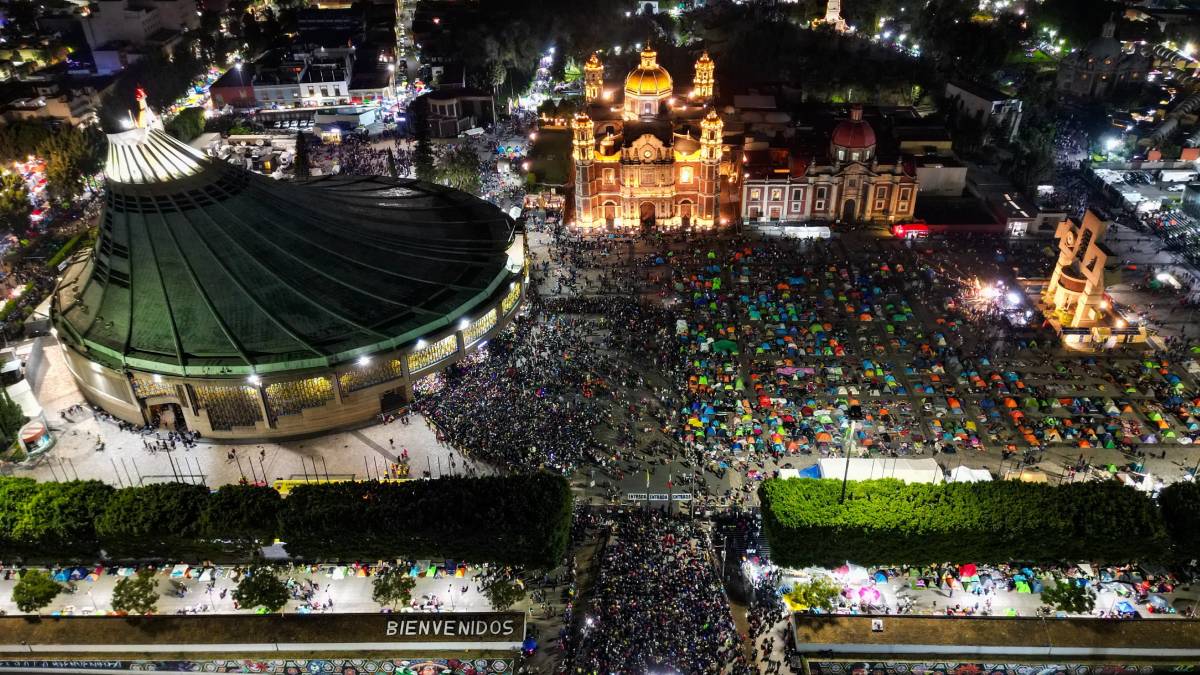 Contada en imágenes: la visita de millones de peregrinos a la Virgen de Guadalupe