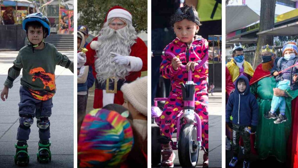 Reyes Mago, Santa Claus o Niño Dios, a quién le piden regalos los niños en México