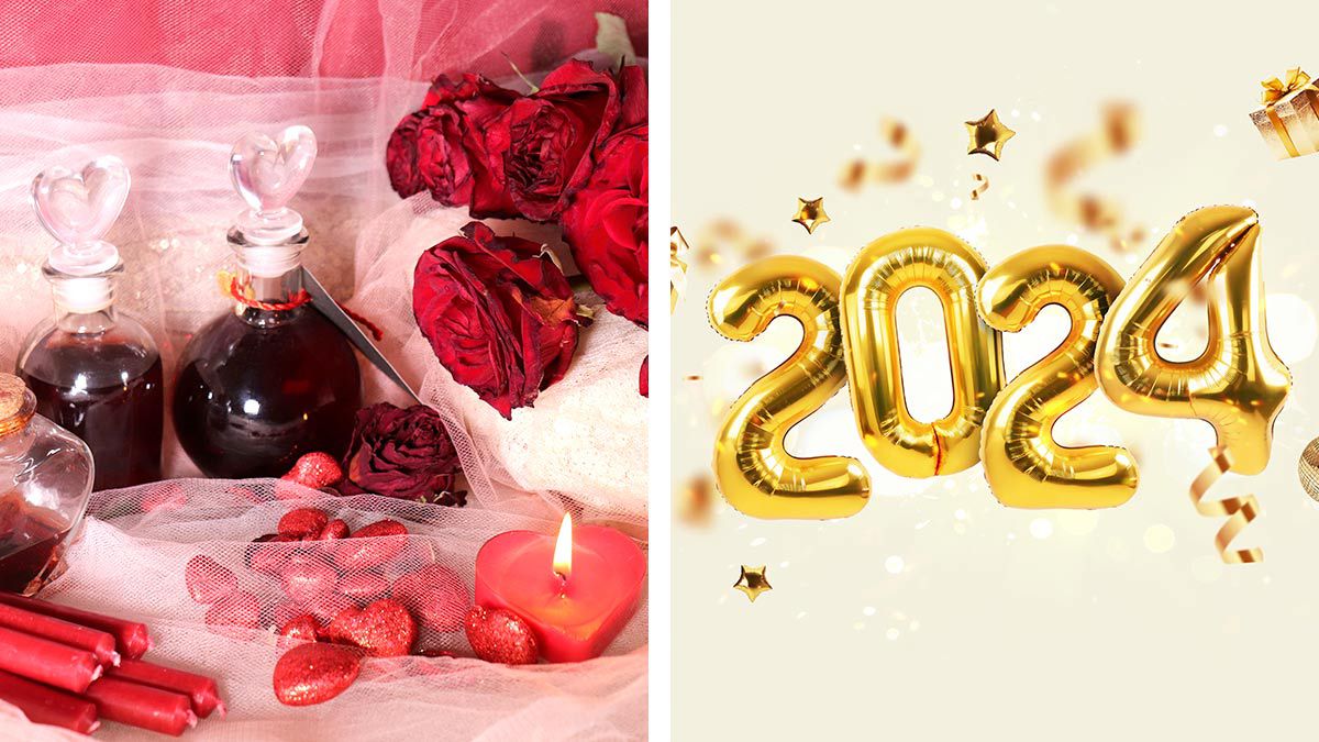 Rituales de Año Nuevo para atraer el amor en 2024