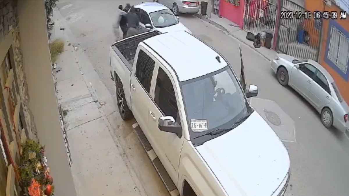En 20 segundos, dan “levantón” a empresario en Tijuana; también se llevan su camioneta