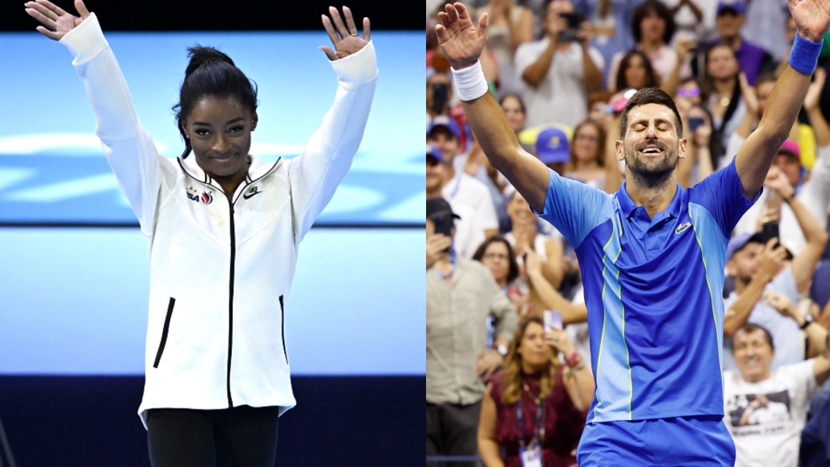 Simone Biles y Novak Djokovic son los deportistas del año para la revista L’Equipe
