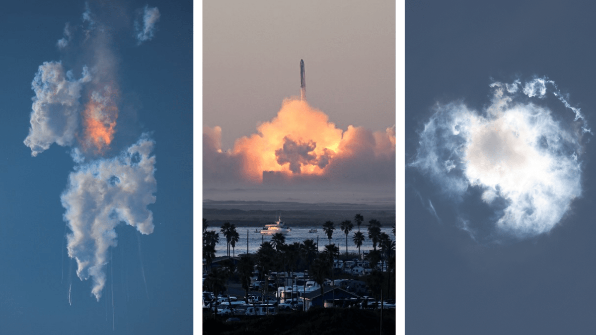 Así fueron las dos explosiones de la supernave Starship en su segunda prueba: ve el épico video de SpaceX