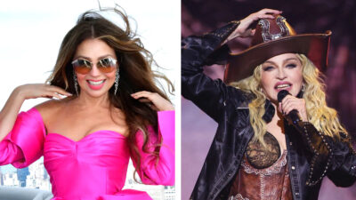 Thalía se transforma en Madonna y así se ve de rubia