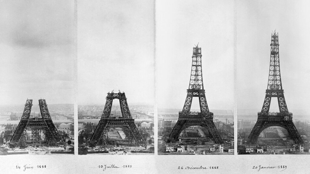 Torre Eiffel Construccion