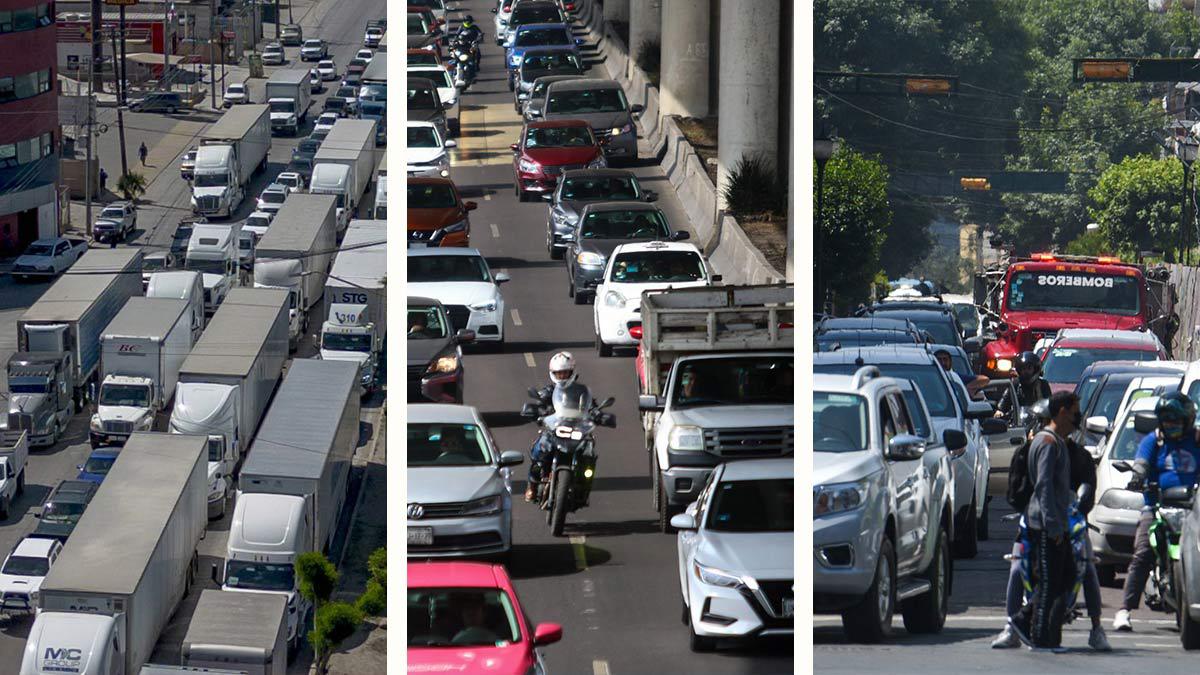 Éstas son las 10 ciudades con peor tráfico en México durante 2023