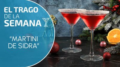 Historia del Martini, un coctel clásico; te decimos qué lleva