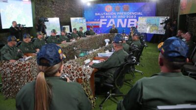 Reunión de mandos militares en Venezuela