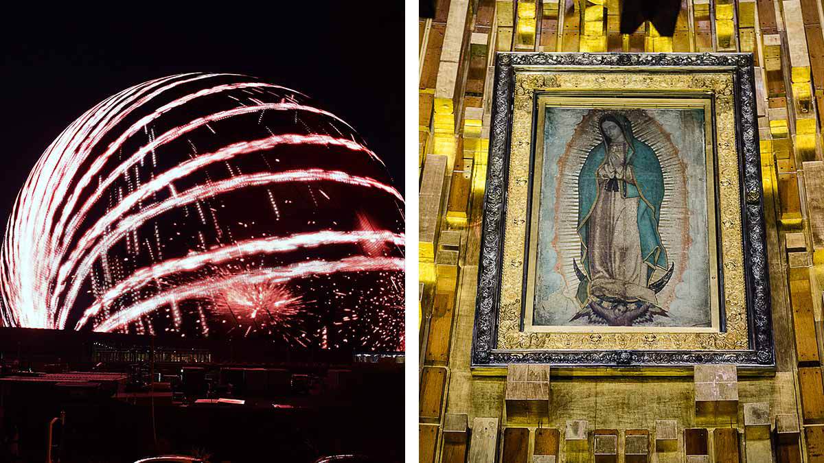 ¿Fue verdad o fake la imagen de la Virgen de Guadalupe en La Esfera de Las Vegas? Esto se sabe