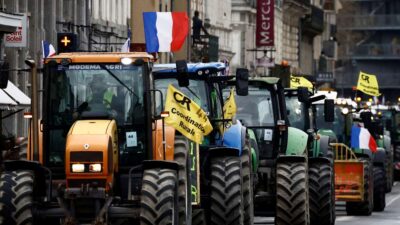 Agricultores Francia Protesta