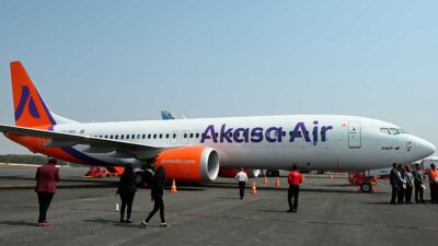 Akasa, la aerolínea más nueva de India,