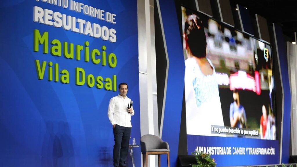 Cambio y transformación de Yucatán no deben detenerse: Mauricio Vila