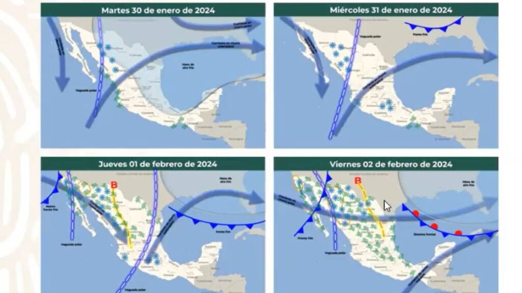 mapas del clima conagua