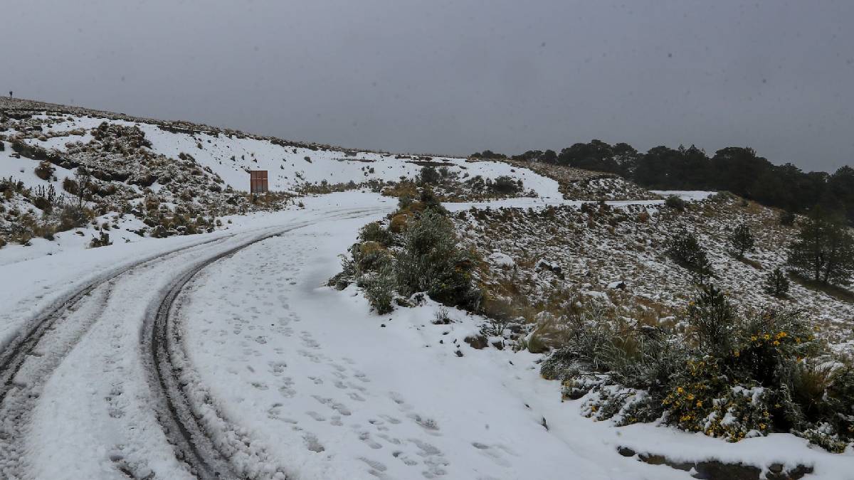 Cuarta tormenta invernal, tan fría en el norte de México, que congela carreteras; suspenden clases