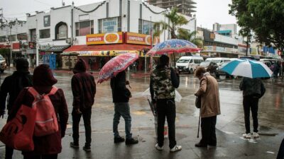 Frío y lluvias en Estado de México