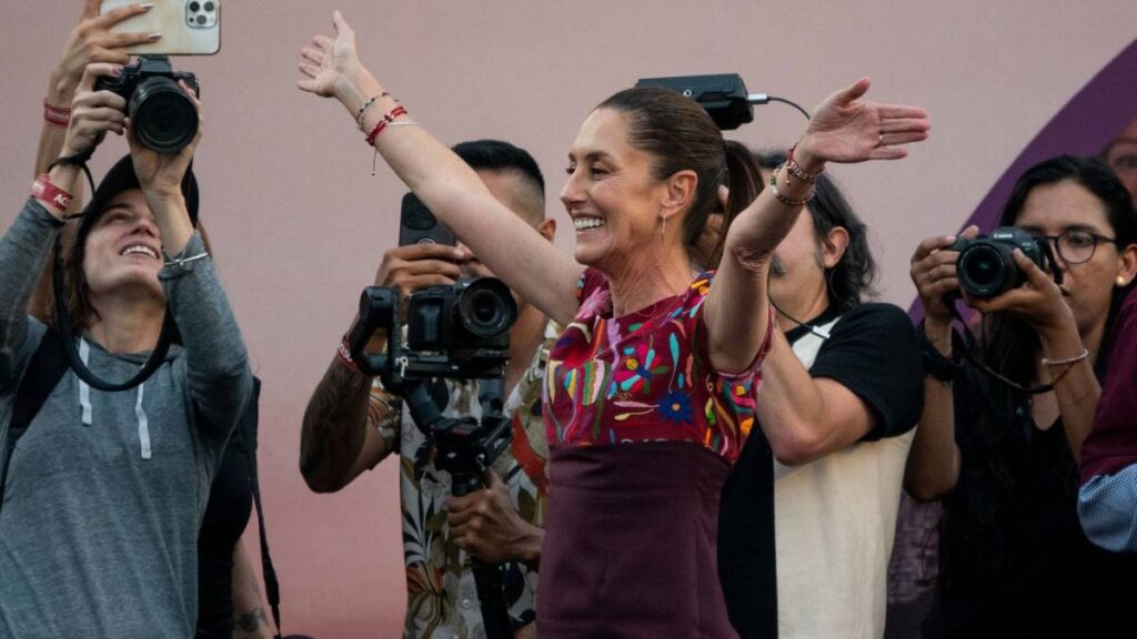Claudia Sheinbaum Pardo cierra precampaña en Monumento a la Revolución