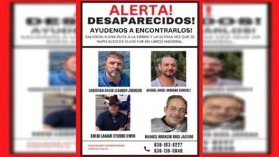 Denuncian el secuestro de 4 miembros de la comunidad LeBarón