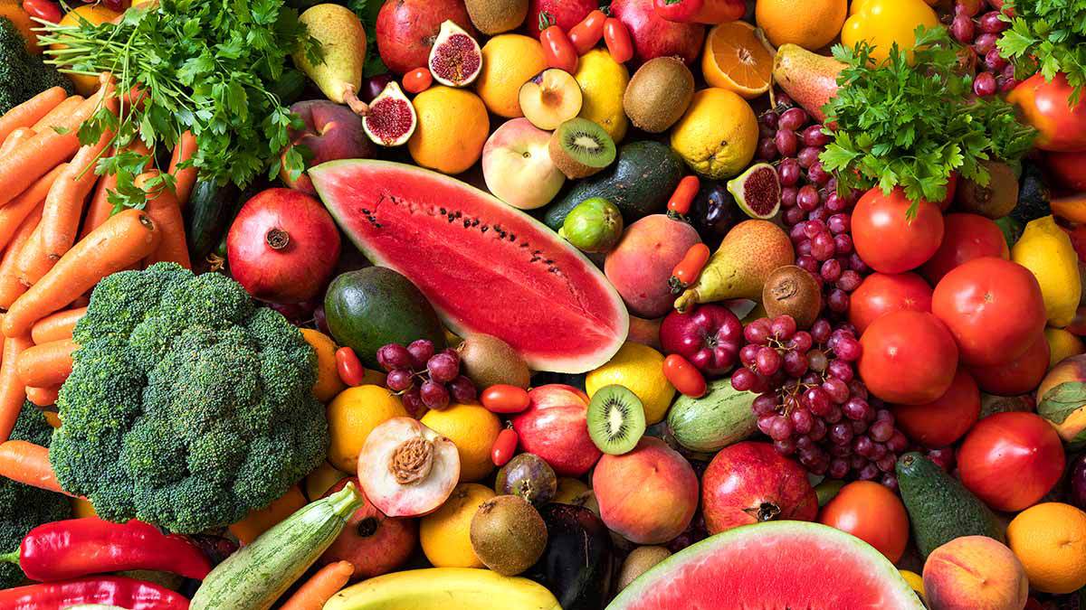Frutas y verduras de temporada en enero