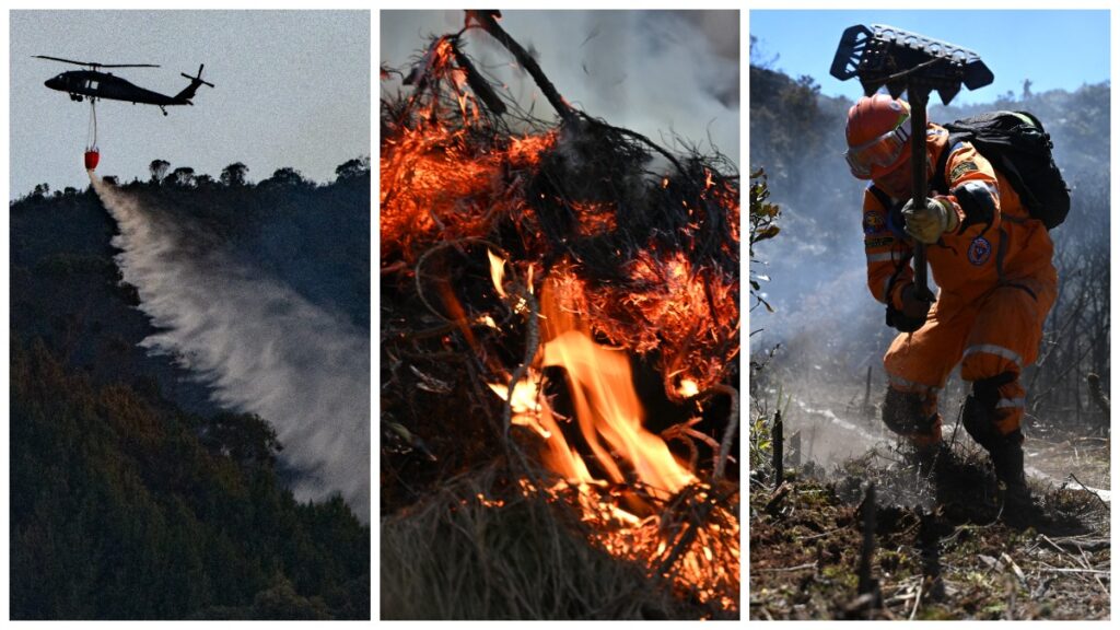 40 parques naturales cierran por incendios forestales en Colombia