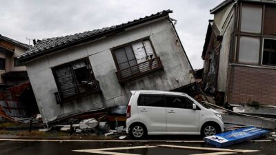 Las autoridades de Japón alertaron sobre las fuertes lluvias. Foto: AFP