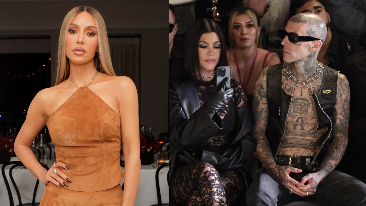 Kim Kardashian tuvo relación con Travis Barker, actual esposo de Kourtney Kardashian