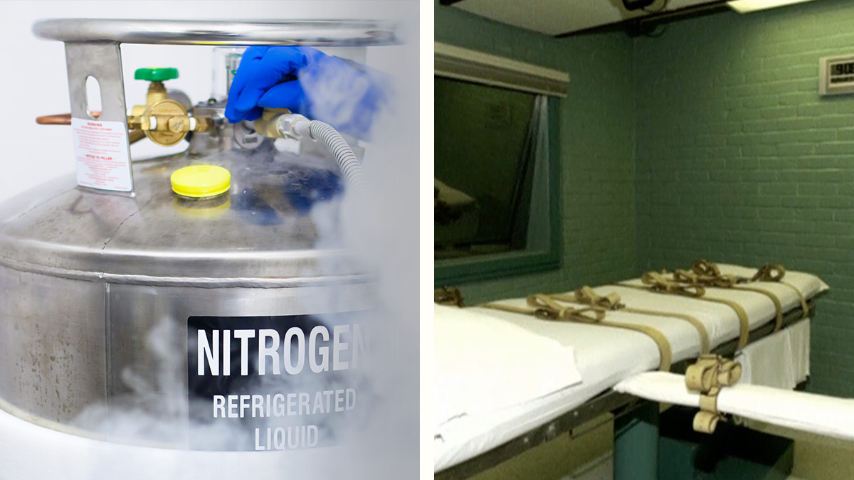 ¿Qué es el gas nitrogenado que será usado para ejecutar a una persona