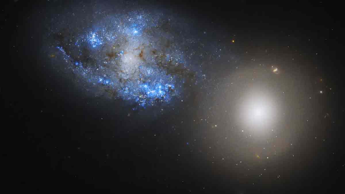 NASA captura el increíble sonido de dos galaxias interactuando: audio