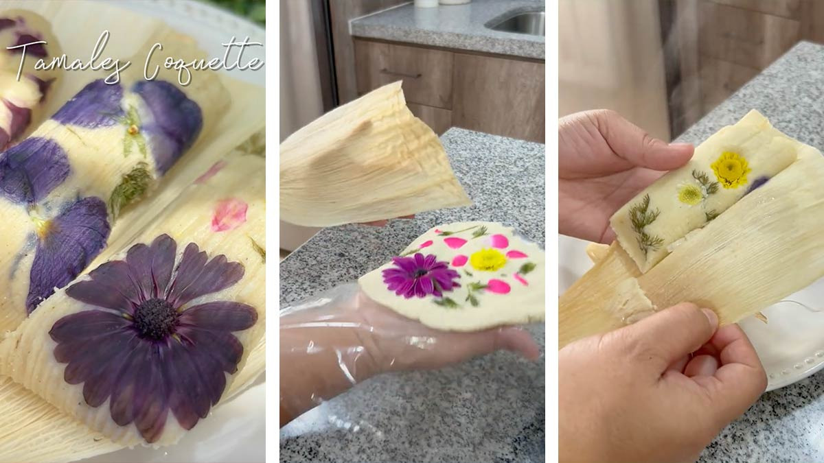 Para celebrar con estilo el Día de la Candelaria: Crean tamales coquette; ve cómo se preparan