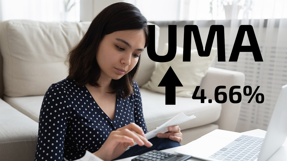 En febrero aumentará la UMA su valor en 4.66%, ahora costará 108.57 pesos diarios