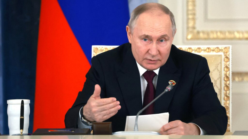 Vladimir Putin actual presidente de Rusia
