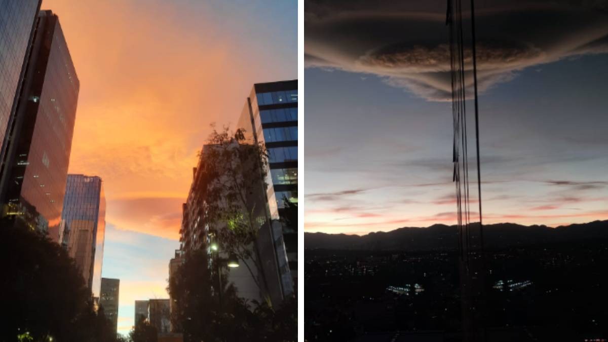 IMÁGENES: Misteriosas, espectaculares y raras nubes en CDMX sorprenden a capitalinos