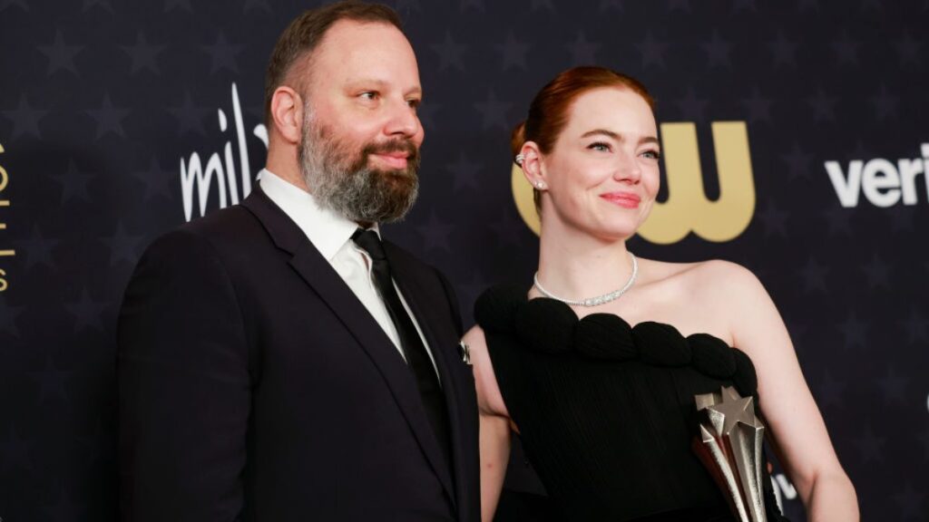 Yorgos Lanthimos y Emma Stone