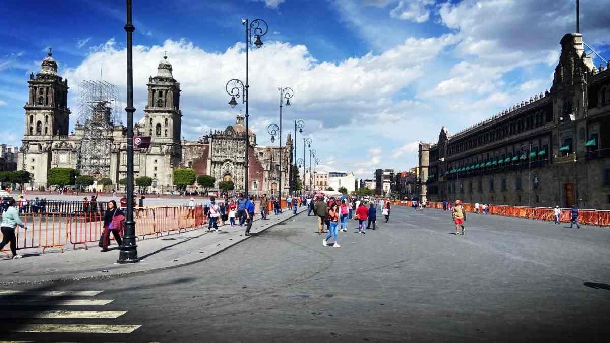 Circuito del Zócalo CDMX y calles aledañas serán sólo para peatones; cuáles estarán cerradas
