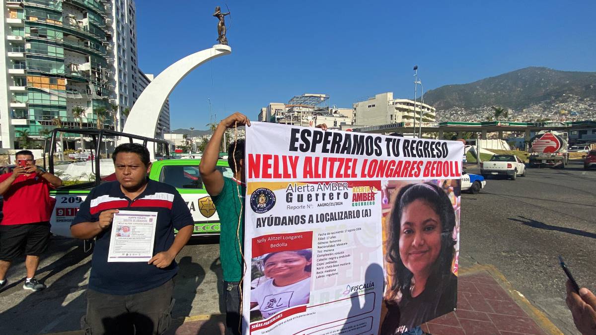 Protestan por desaparición de Nelly Alitzel en Acapulco; suman 3 jóvenes no localizadas