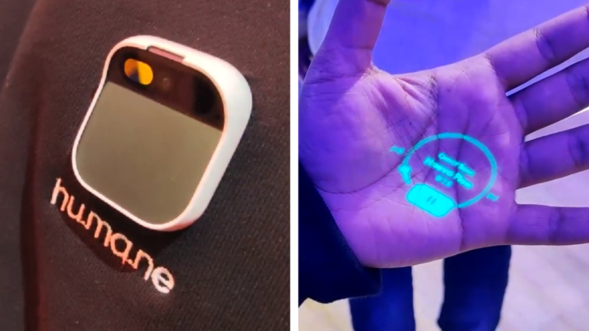 ¡AI Pin llega al MWC 2024! Así es el increíble asistente de IA que muestra proyecciones en tu mano