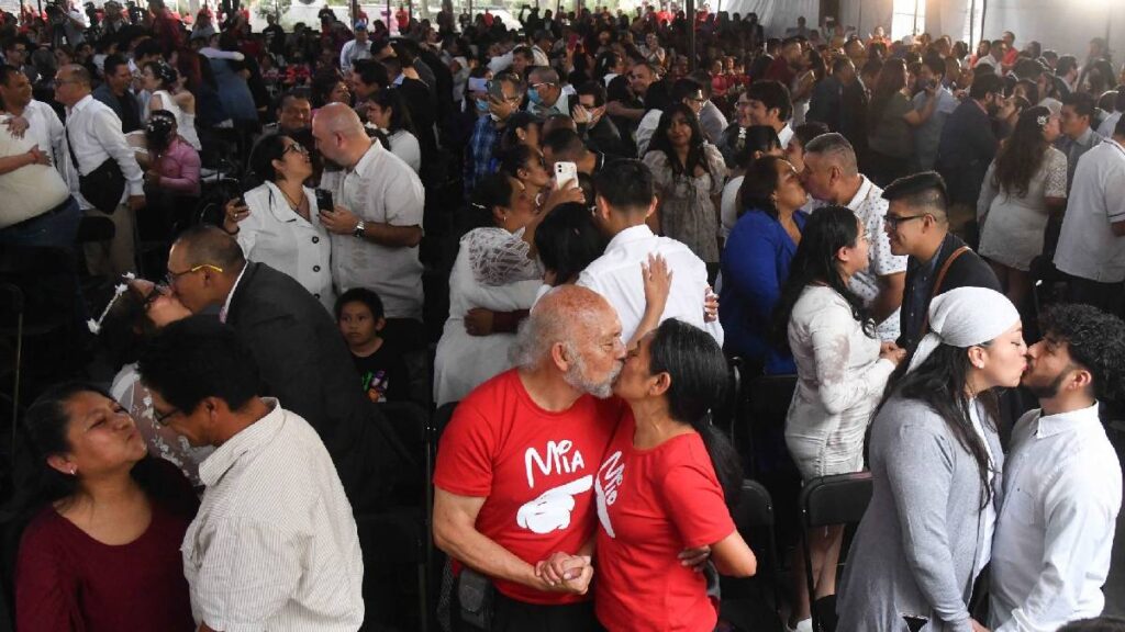 Bodas colectivas en CDMX y Estado de México