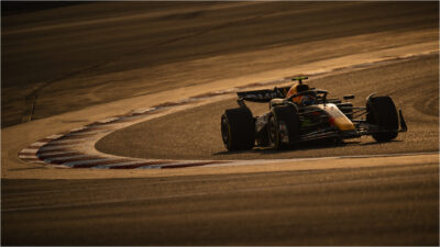 Checo Pérez queda segundo lugar en pruebas de Bahréin de la F1