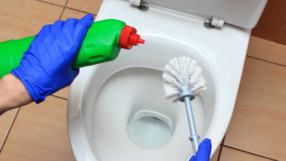 ¿Cómo limpiar y desinfectar la escobilla del inodoro después de haberla usado?