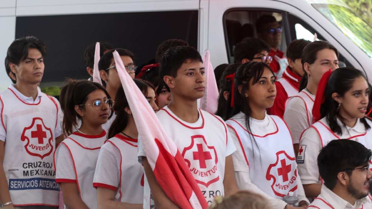 “Todos somos héroes”: arrancó la Colecta Nacional 2024 de la Cruz Roja Mexicana