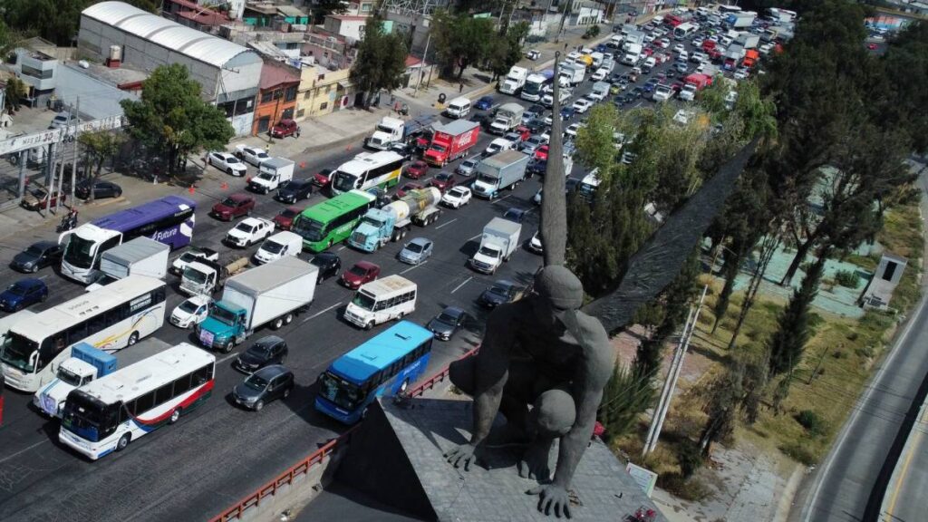 bloqueo de transportistas estado de mexico el vigilante