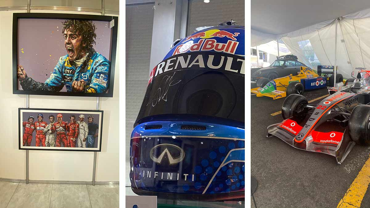 Exposición de memorabilia de la Fórmula 1, te decimos cuándo y dónde verla