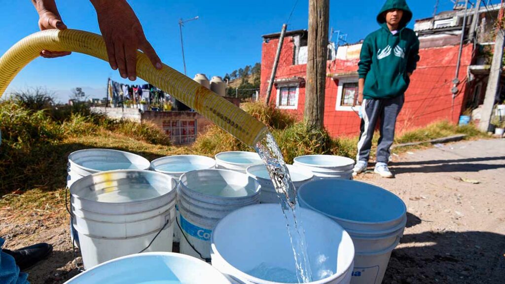 agua a iztapalapa